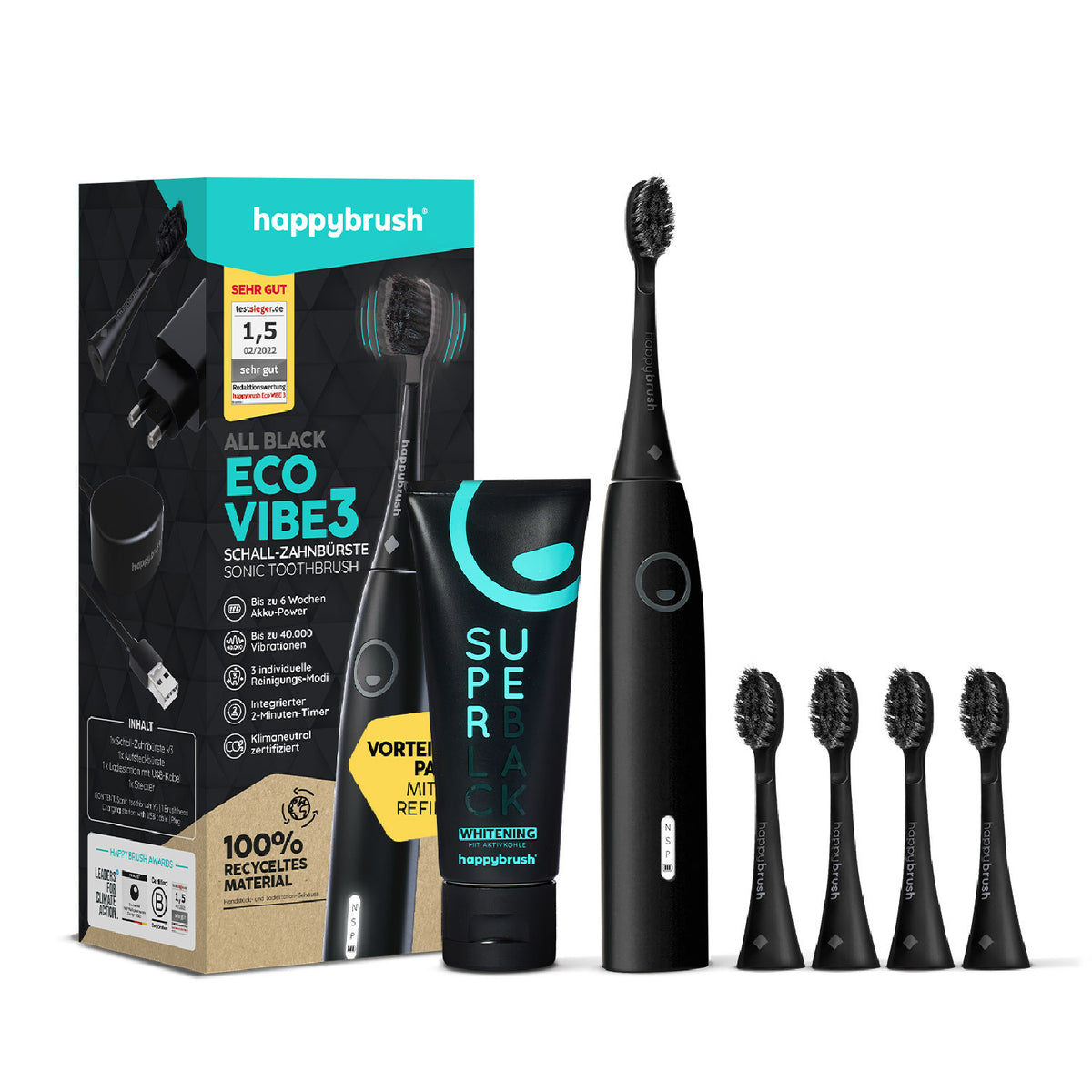 Eco VIBE 3 Set M | Allblack