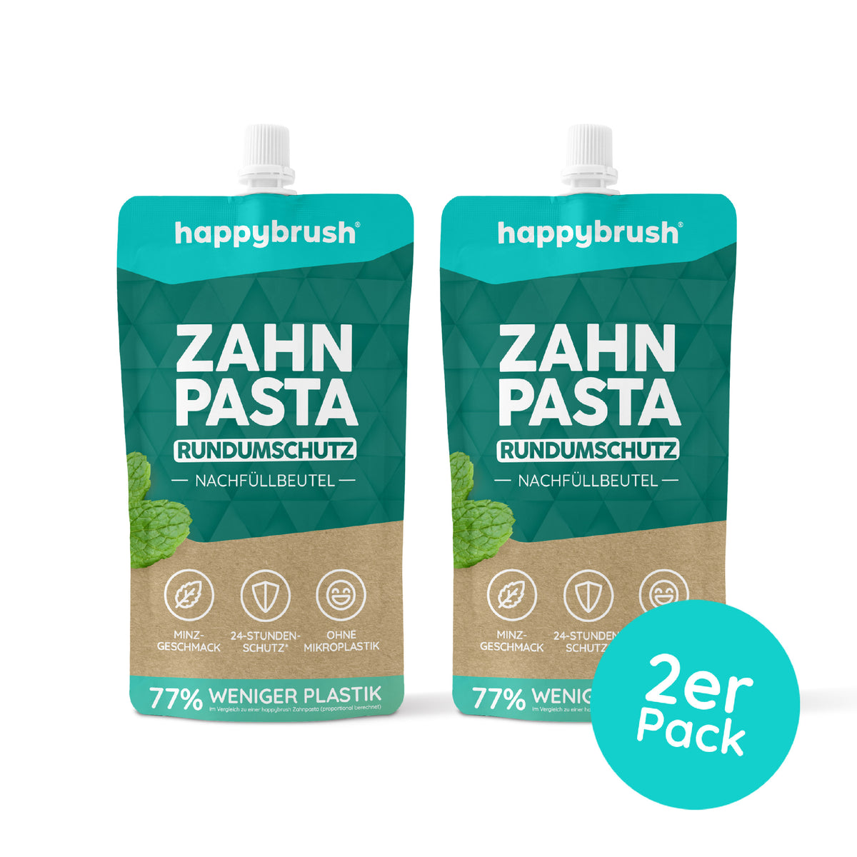 Zahnpasta Nachfüllbeutel